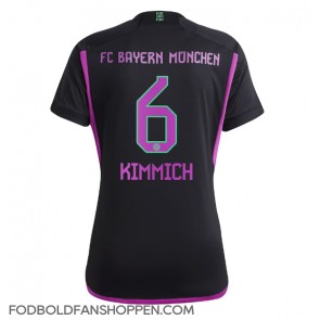 Bayern Munich Joshua Kimmich #6 Udebanetrøje Dame 2023-24 Kortærmet